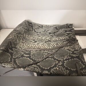 Snake Skin Tote Bag